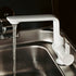 Bazpo 12V Water Faucet with Microswitch | RV Kitchen Faucet Solid Brass (5 BAR) - White